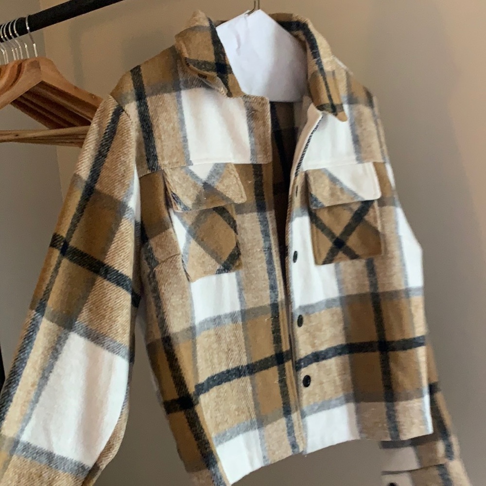 Plaid shacket